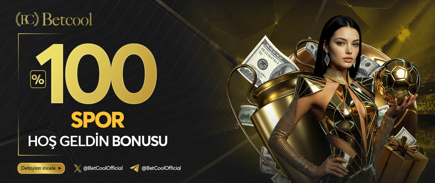 Betcool %100 spor hoş geldin bonusu
