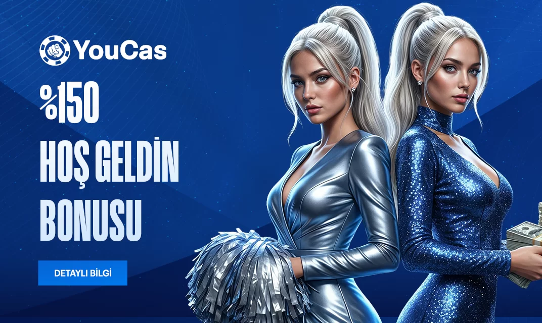 YouCas hoş geldin yeni üye bonusu